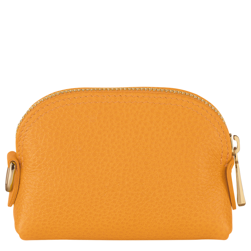Le Foulonné Coin purse , Apricot - Leather  - View 2 of  3