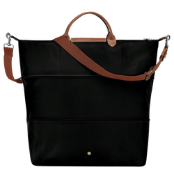 Le Pliage Original Erweiterbare Reisetasche, Schwarz