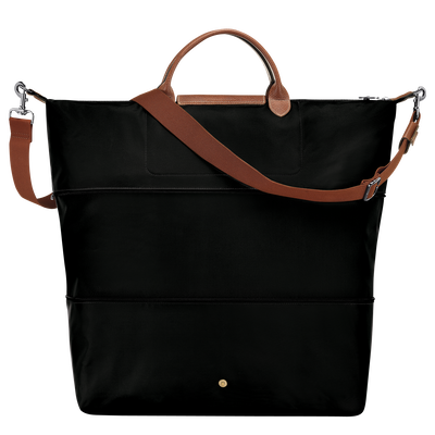 Le Pliage Original Erweiterbare Reisetasche, Schwarz