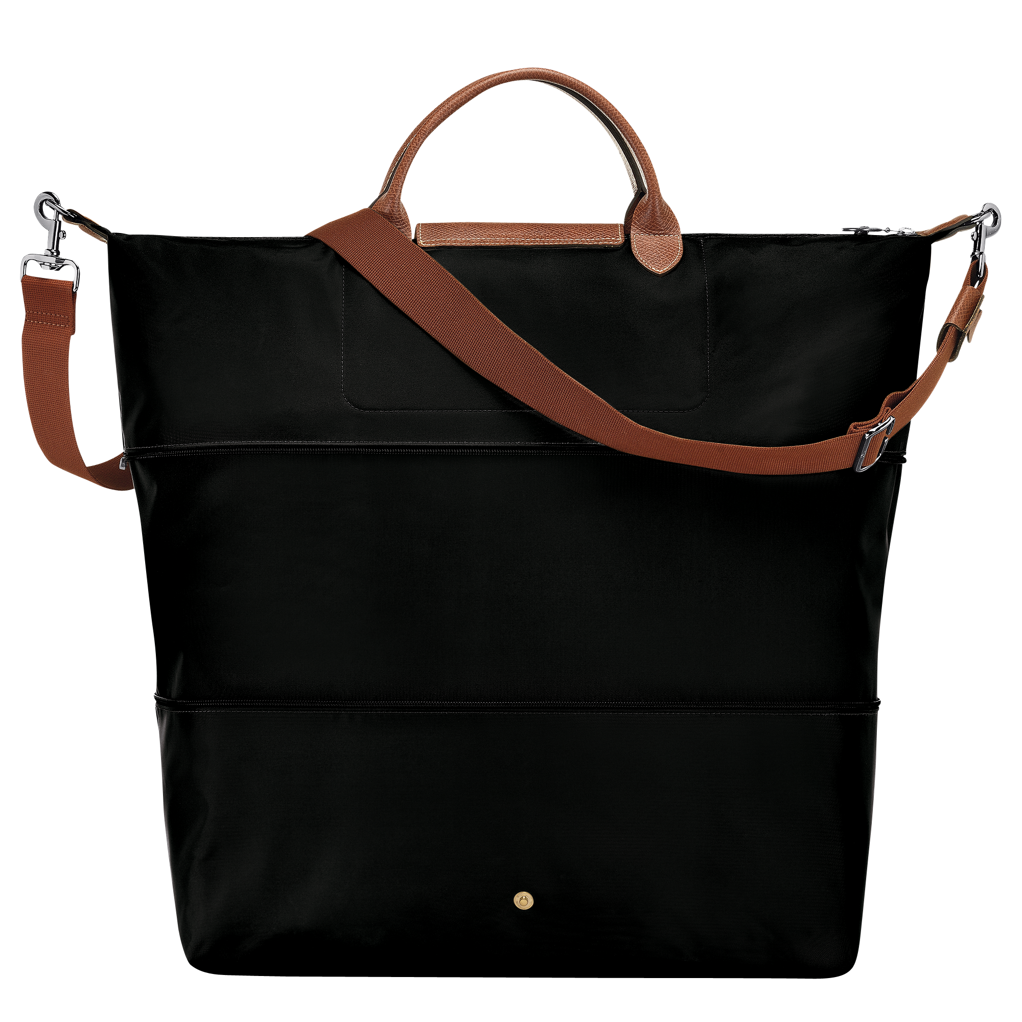 Le Pliage Original Erweiterbare Reisetasche, Schwarz