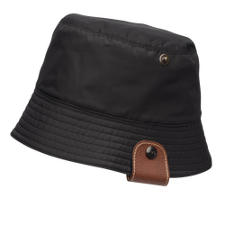 Reversible bucket hat , Black/Paper - Technical taffeta