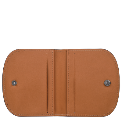 Le Pliage Xtra Card holder , Cashew - Leather