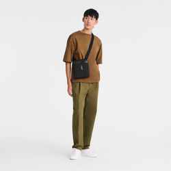 Boxford XS Crossbody bag , Black - Recycled canvas