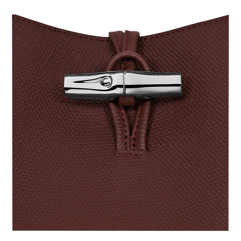 Le Roseau Bolso Hobo M , Cuero - Burdeos  - Vista 5 de 5