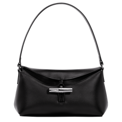 Le Roseau S Hobo bag , Black - Leather