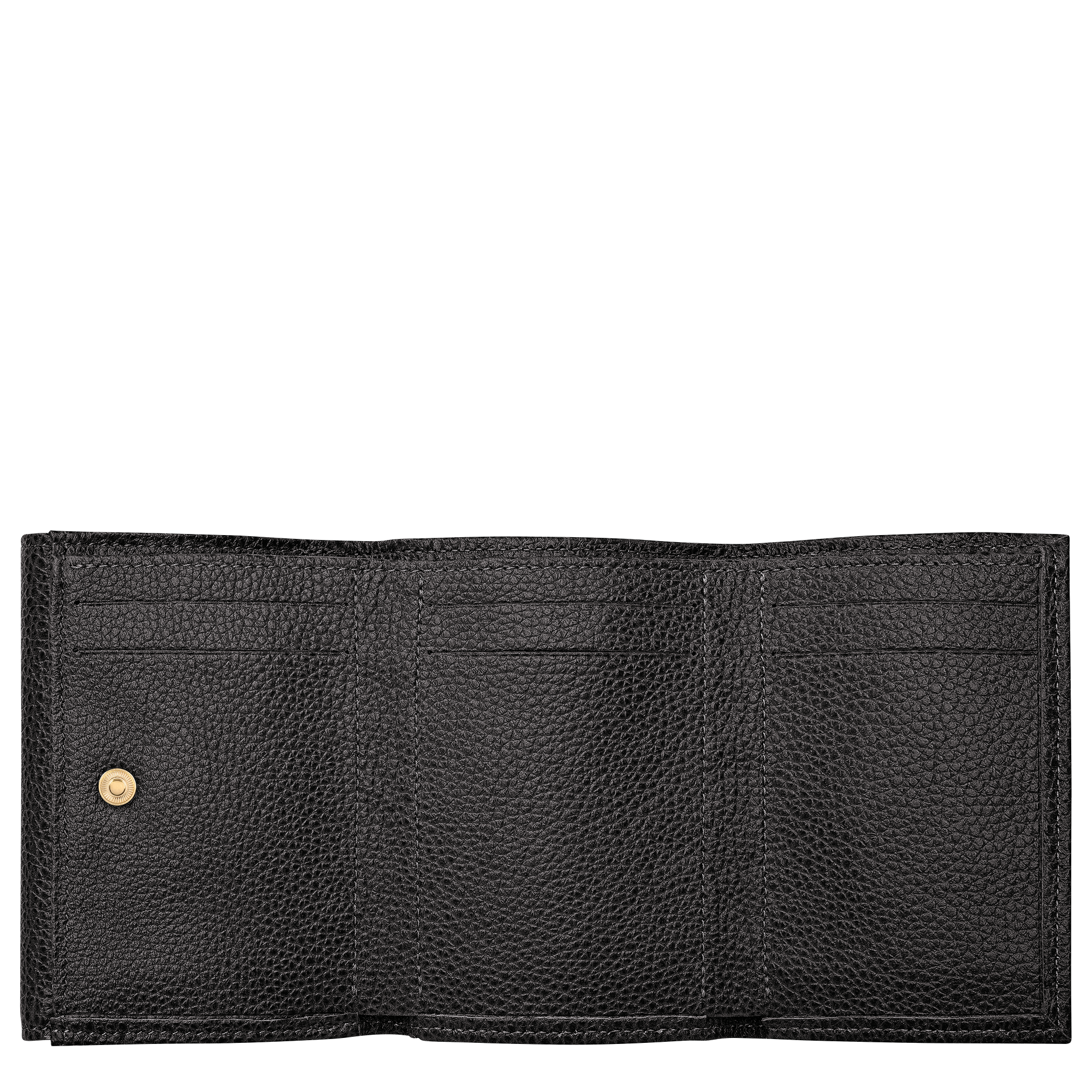 Le Foulonn&eacute; Compact wallet, Black