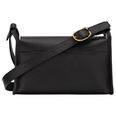 Le Foulonné Sac bandoulière M, Noir