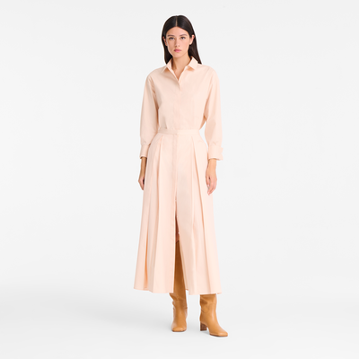 Midi skirt , Cream - OTHER