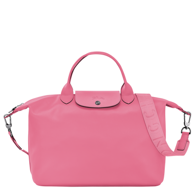 Borsa con manico L Le Pliage Xtra Pelle Rosa Longchamp IT