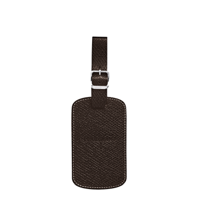 Boxford Etiqueta para equipaje , Cuero - Moka