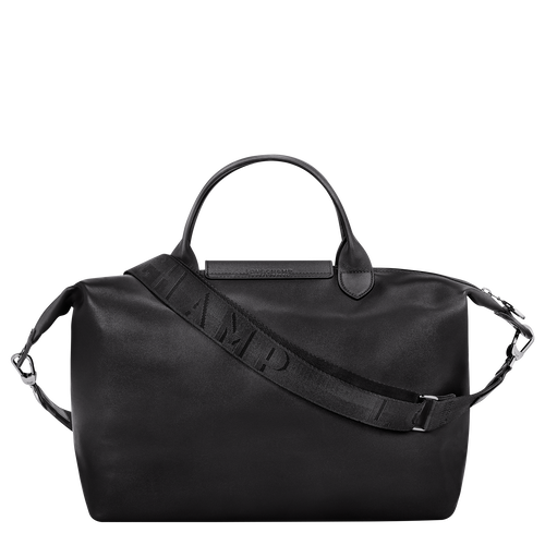 Handtasche L Le Pliage Xtra , Leder - Schwarz - Ansicht 4 von 6