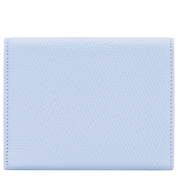 Le Roseau Compact wallet , Wave - Leather