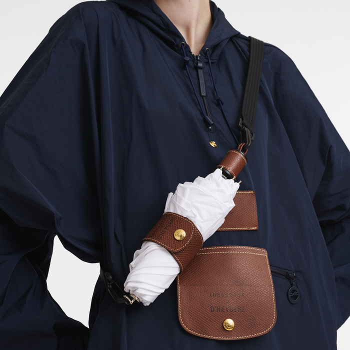 Longchamp X D'heygere Ombrello,  Bianco