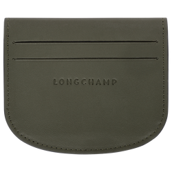 Le Pliage Xtra Card holder , Fir - Leather