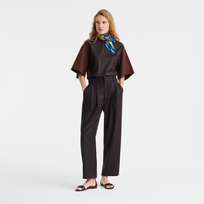 Pantalon , Flanelle - Moka