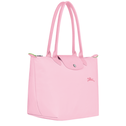 Le Pliage Green M Tote bag Pink - Recycled canvas (L2605919P75)