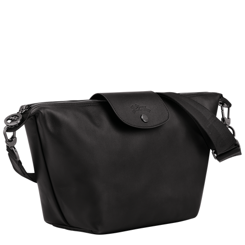 Sac porté épaule S Le Pliage Xtra , Cuir - Noir - Vue 3 de 6