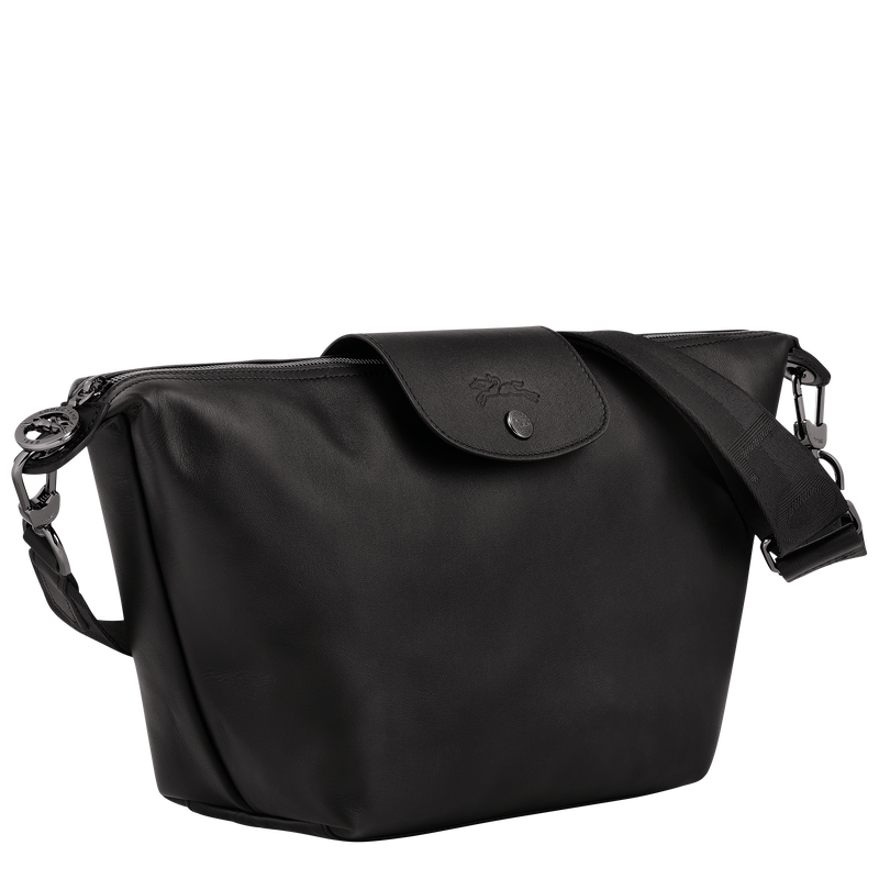 Sac porté épaule S Le Pliage Xtra , Cuir - Noir  - Vue 3 de 6