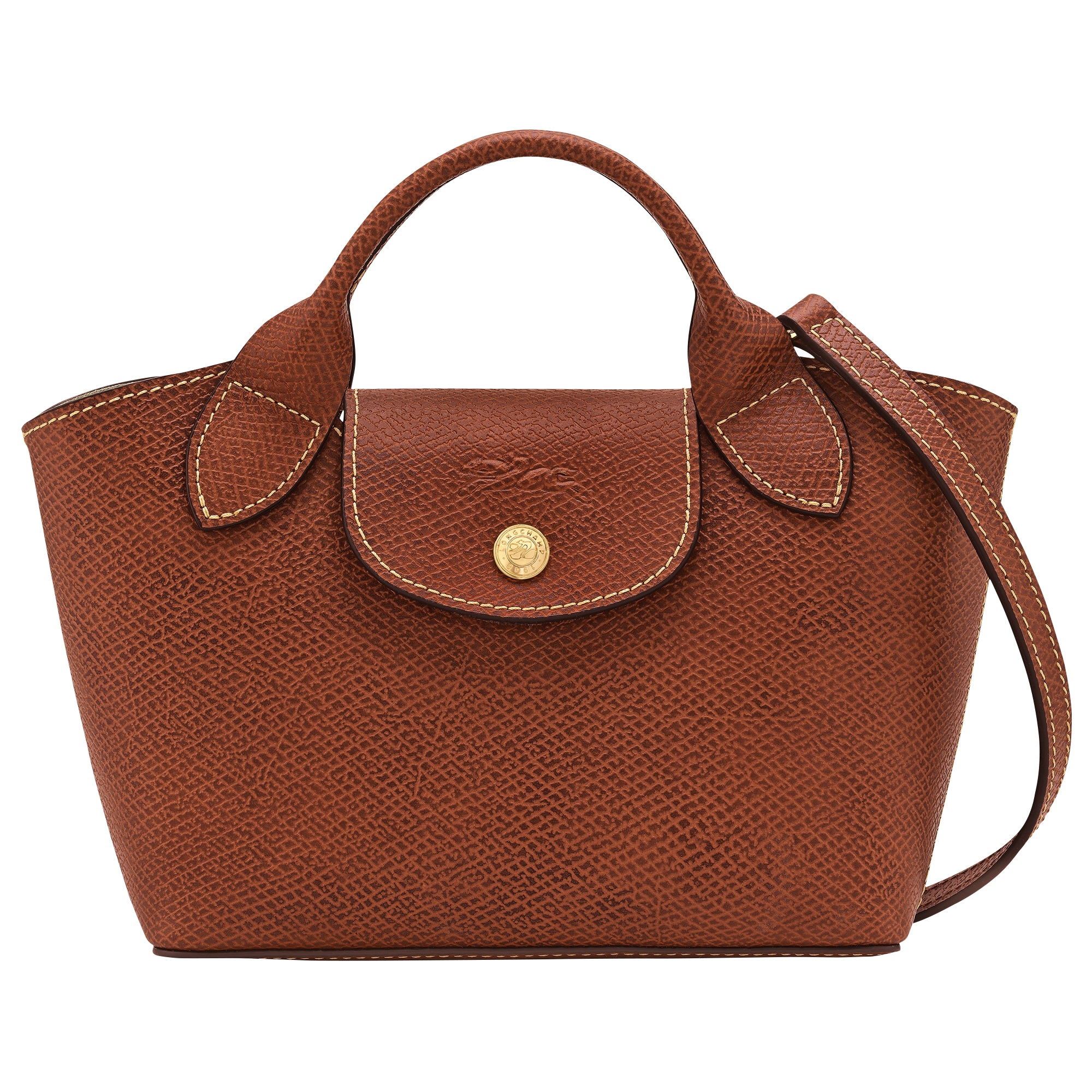 Tote bag XS, Brown - View 1 of
3 - zoom in Épure Tote bag XS, Brown