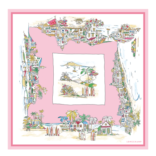 Silk scarf 70