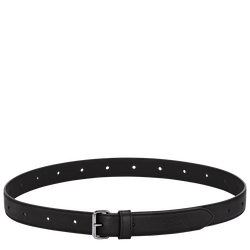 Le Pliage Xtra Ladie's belt , Black - Leather