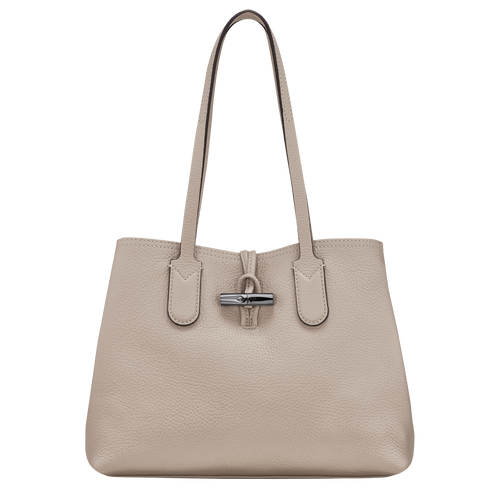 Le Roseau Essential M Tote bag , Clay - Leather - View 1 of 6