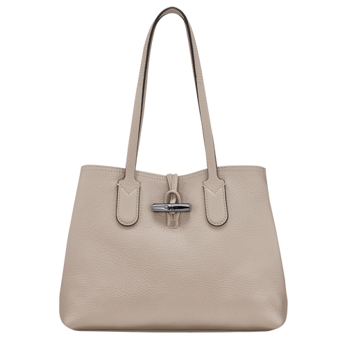 Le Roseau Essential M Tote bag , Clay - Leather - View 1 of  6