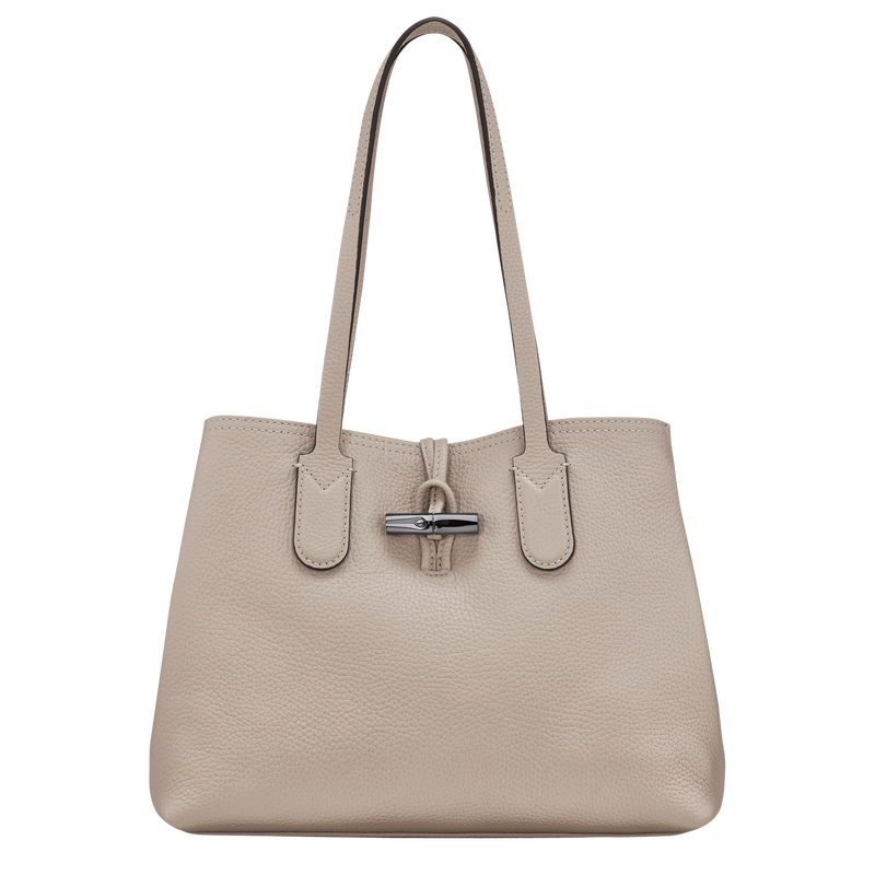 Roseau Essential M Tote bag , Clay - Leather  - View 1 of 6