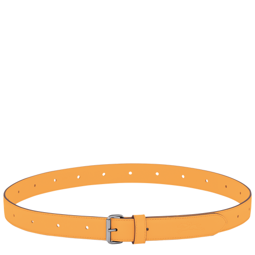Le Pliage Xtra Ladie's belt , Apricot - Leather - View 1 of  2