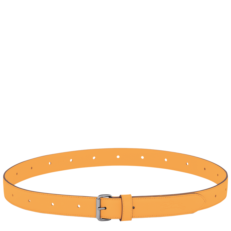 Le Pliage Xtra Ladie's belt , Apricot - Leather  - View 1 of  2