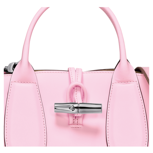 Roseau S Handbag , Pink - Leather - View 7 of  7