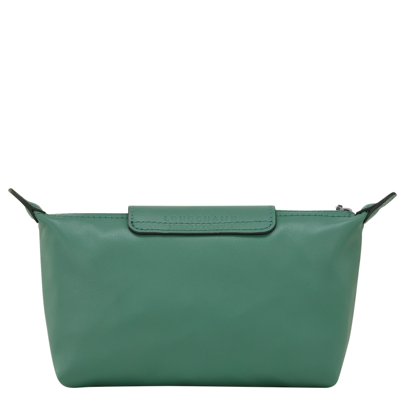 Le Pliage Xtra Pouch , Sage - Leather  - View 3 of  3