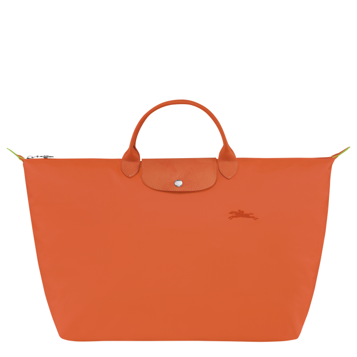 Le Pliage Green 旅行袋 L, 橘紅色