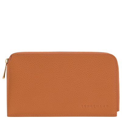 Le Foulonné Pouch , Amber - Leather