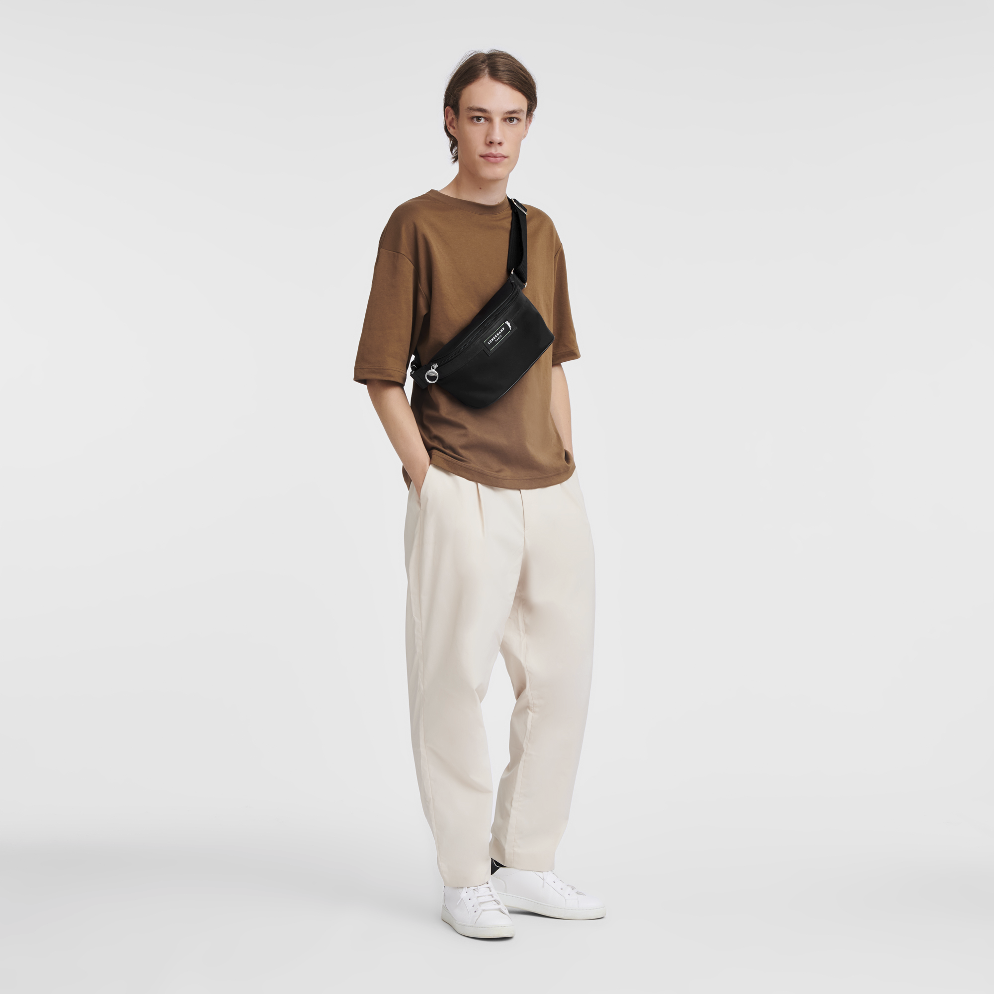 longchamp leather fanny pack