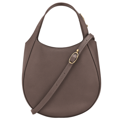 Le Foulonné Handbag S, Taupe
