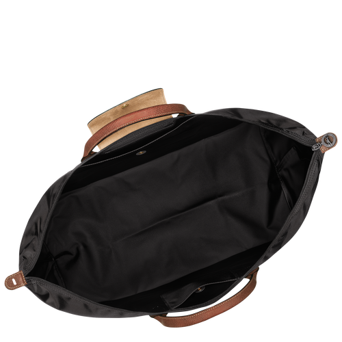 Le Pliage Original M Travel bag , Black - Recycled canvas - View 5 of 6