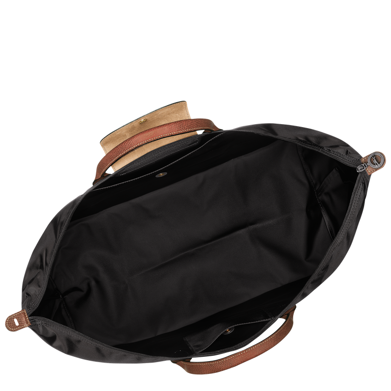 Reisetasche M Le Pliage Original , Recyceltes Canvas - Schwarz  - Ansicht 5 von 6