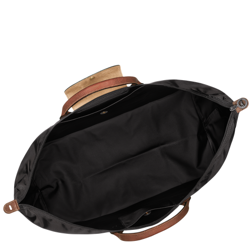 Le Pliage Original M Travel bag , Black - Recycled canvas - View 5 of  6