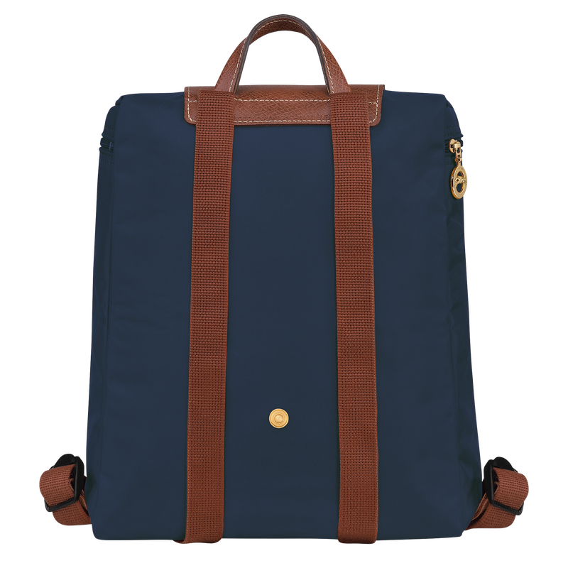 Le Pliage Original Backpack , Navy - Recycled canvas  - View 4 of  5