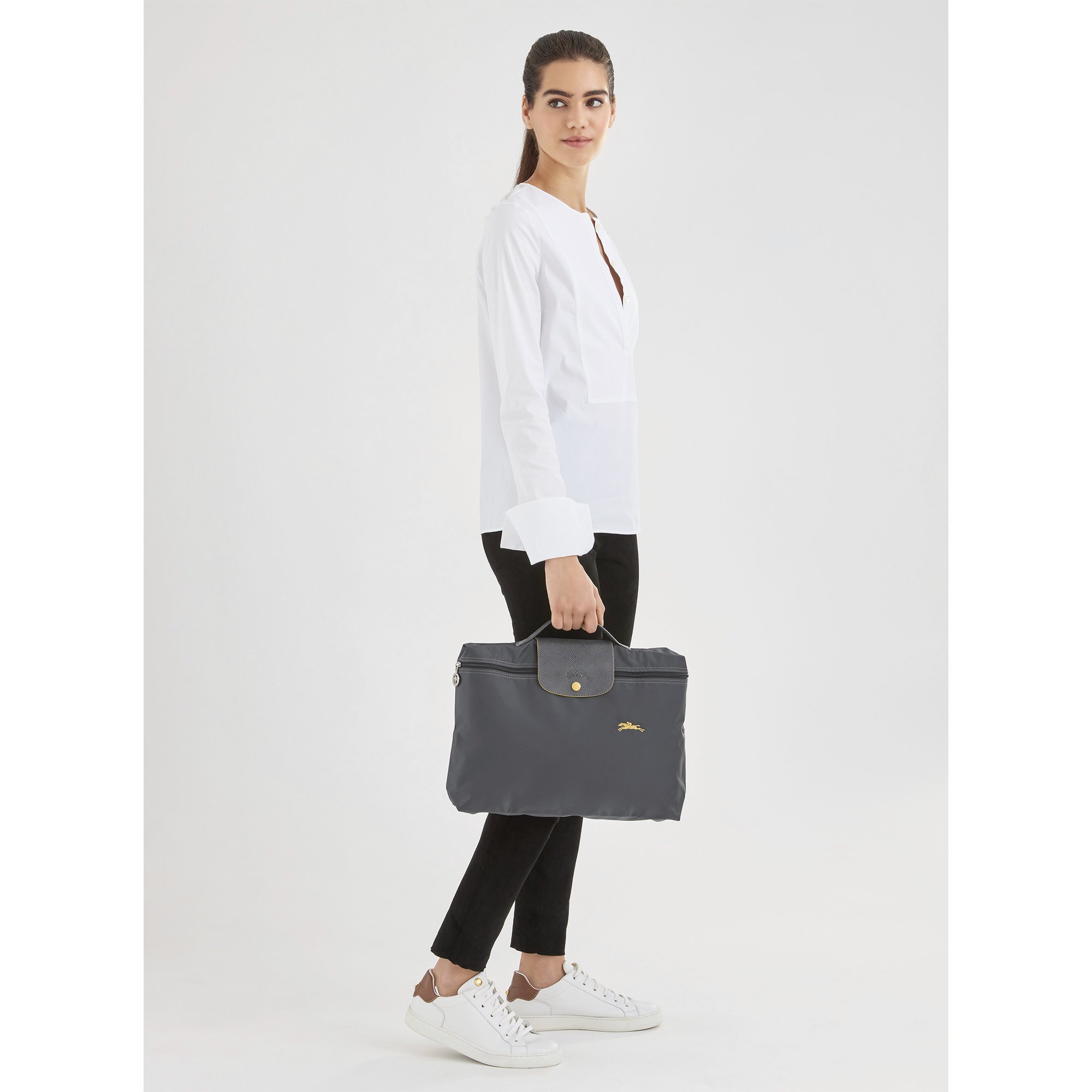 Briefcase S Le Pliage Club Navy 