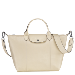 Top handle bag M, Ivory