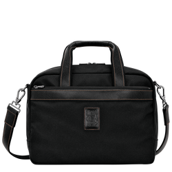 Reisetasche S Boxford , Recyceltes Canvas - Schwarz