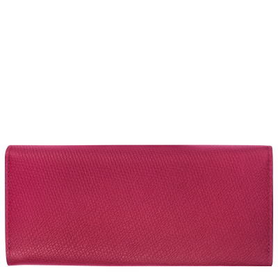 Le Roseau Cartera con solapa , Cuero - Remolacha