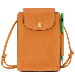Épure XS Crossbody bag , Apricot - Leather