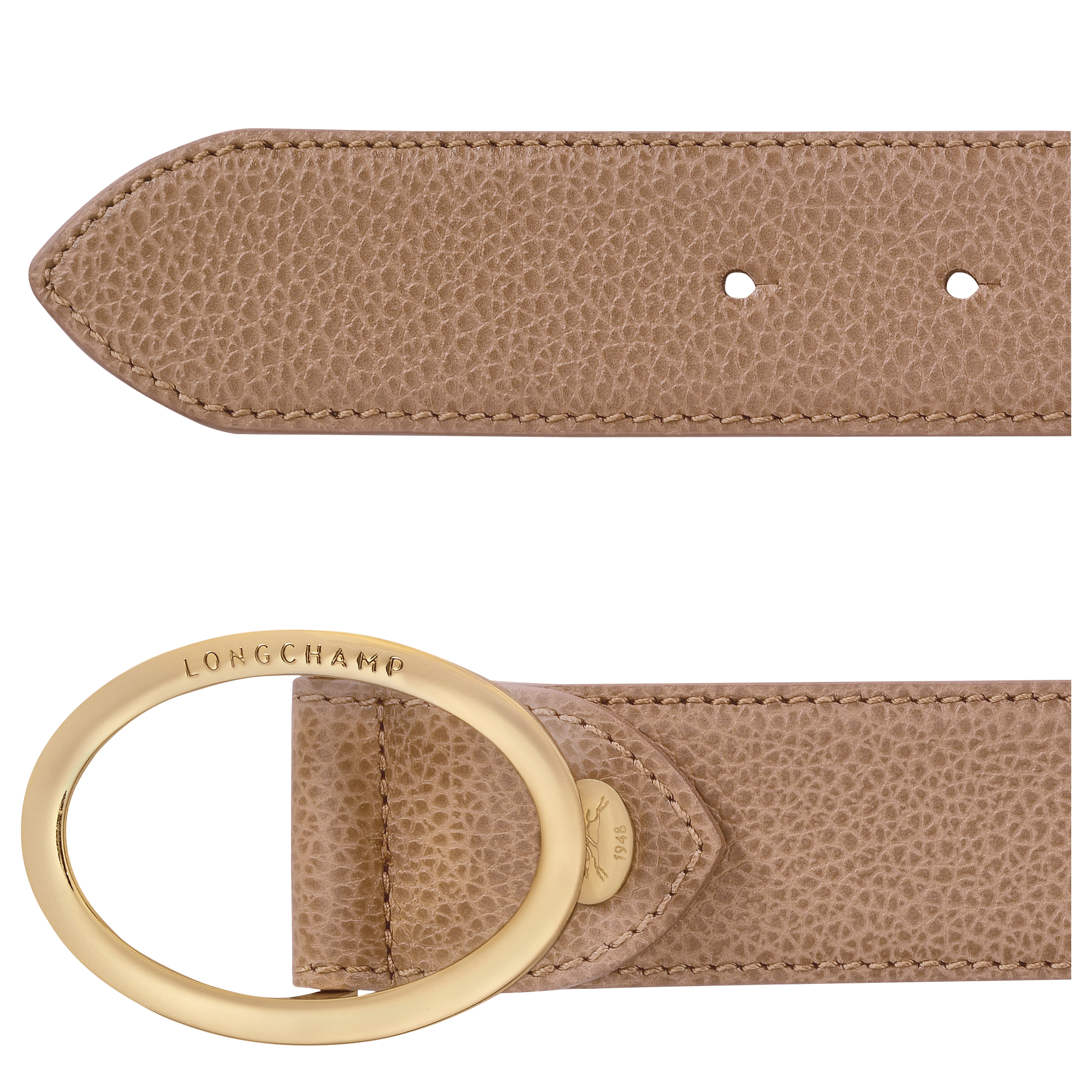 Ladies' belt, Biscuit - View 3 of
3 - zoom in Le Foulonné Ladies' belt, Biscuit