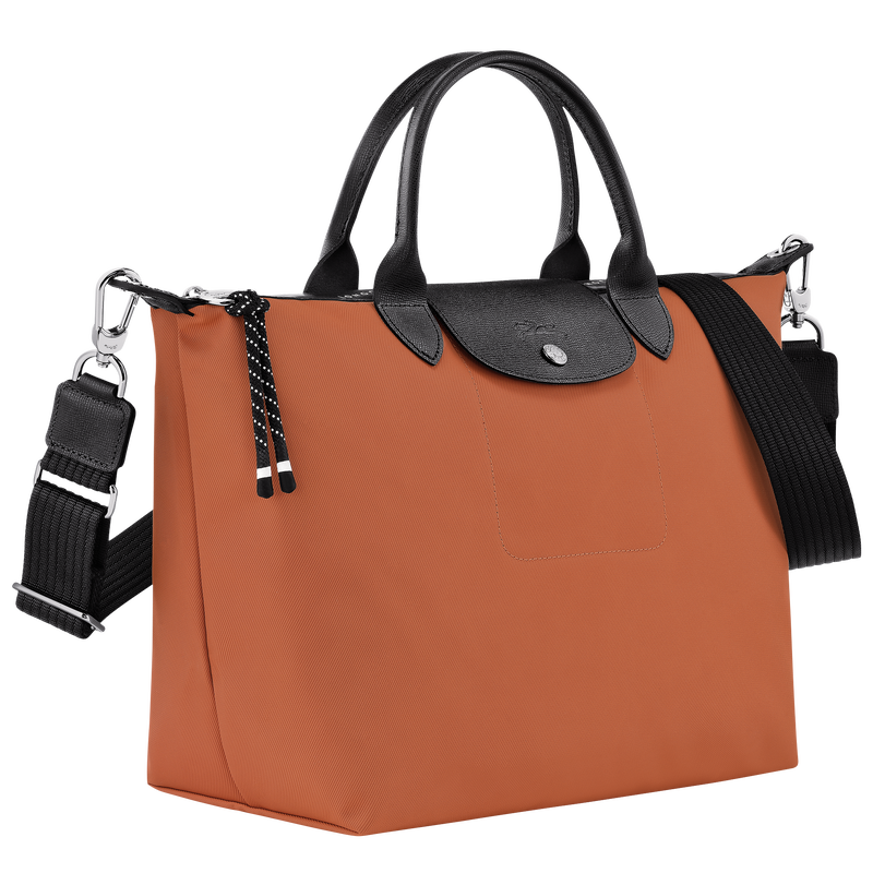 Le Pliage Energy L Handbag , Sienna - Recycled canvas  - View 3 of  6