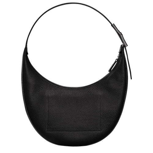 Sac porté épaule M Roseau Essential , Cuir - Noir - Vue 4 de 4