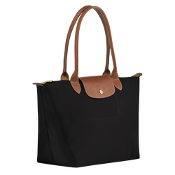 Le Pliage M Tote bag Black - Recycled canvas (L2605089001) | Longchamp US