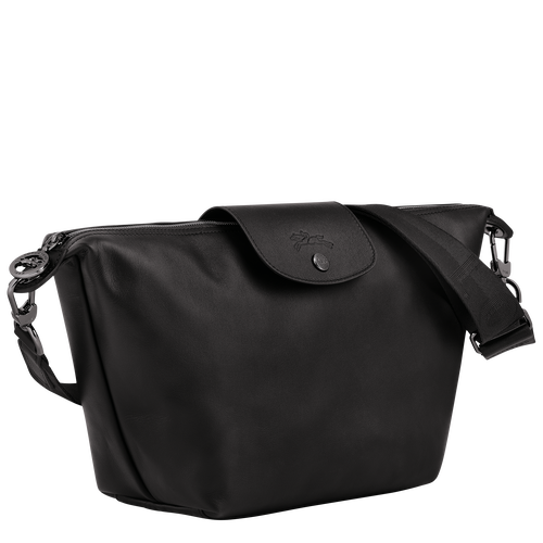 Le Pliage Xtra S Hobo bag , Black - Leather - View 3 of 6